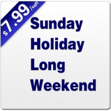 Sunday, Holiday and Long Weekend Service
